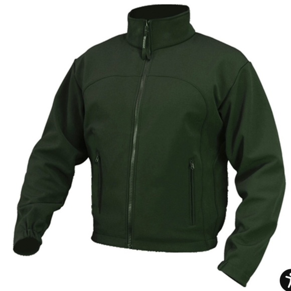 BLAUER New With Tags SOFT SHELL FLEECE JACKET In OD Green Size Medium - Picture 2 of 13